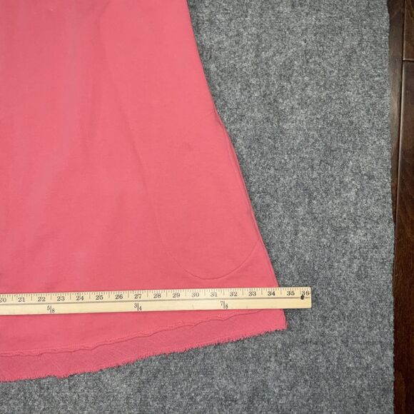 LOGO  Lori Goldstein Jacket Womens Size XL Pink Terry Pockets Open Front Hooded - Picture 7 of 12